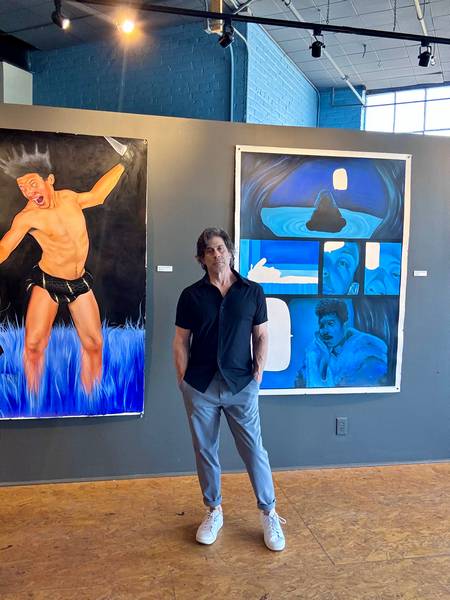 Derek Hess Gallery owner Marty Geramita.